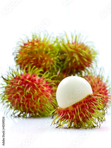 Rambutan, tropical fruit