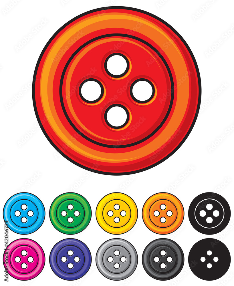 set of sewing buttons set of sewing buttons