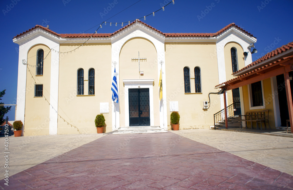Prawosławna cerkiew na wyspie Zakynthos