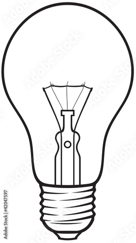 light bulb (classic light bulb)