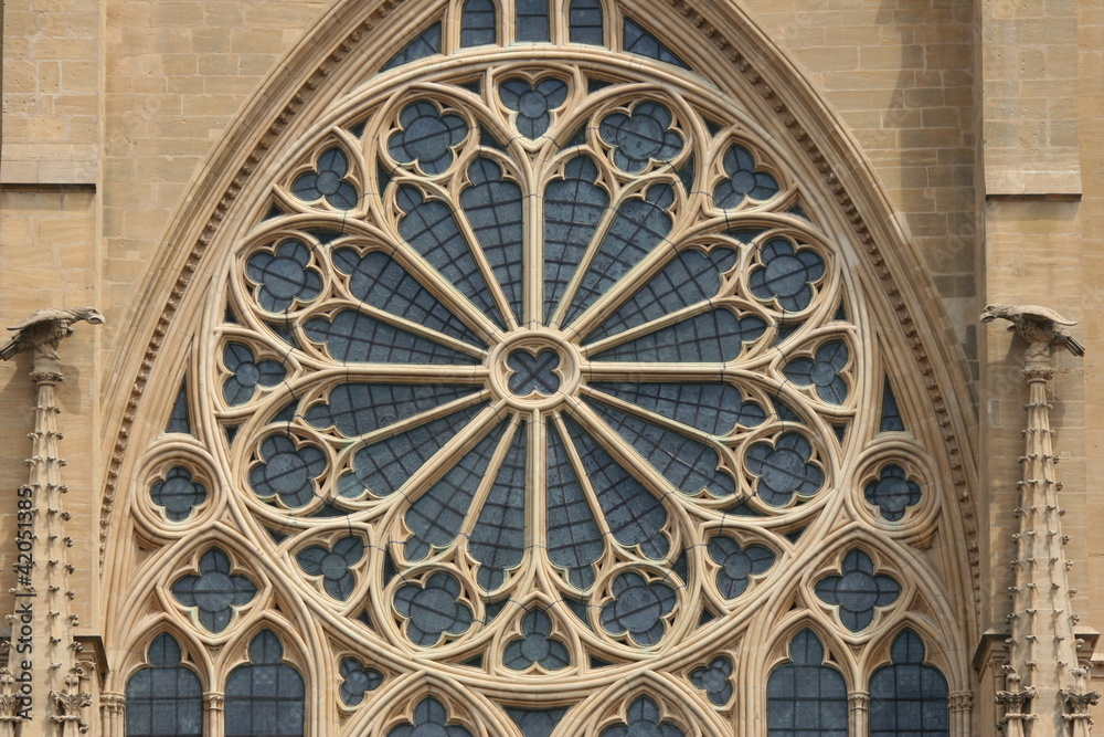 Rosace de la cathédrale de Metz
