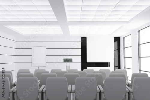 empty conference room with ...