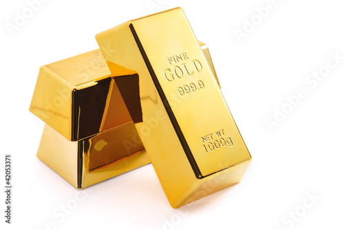 Lingots d'or.