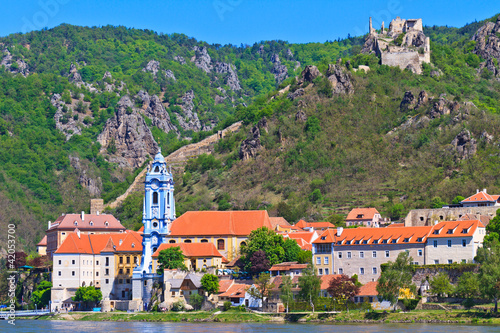 Durnstein on the river danube (Wachau Valley), Austria
