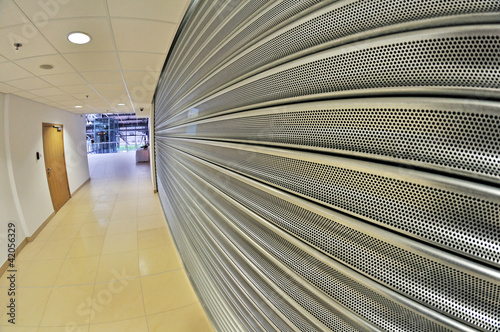Corridor, airport terminal- Lodz, Poland