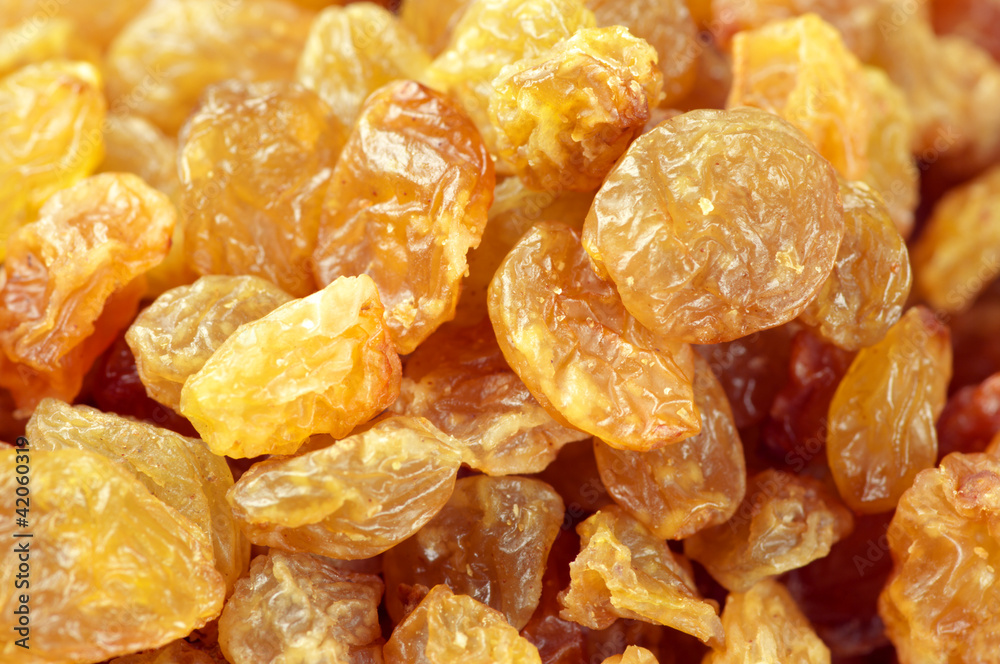 Raisins close-up Raisins close-up