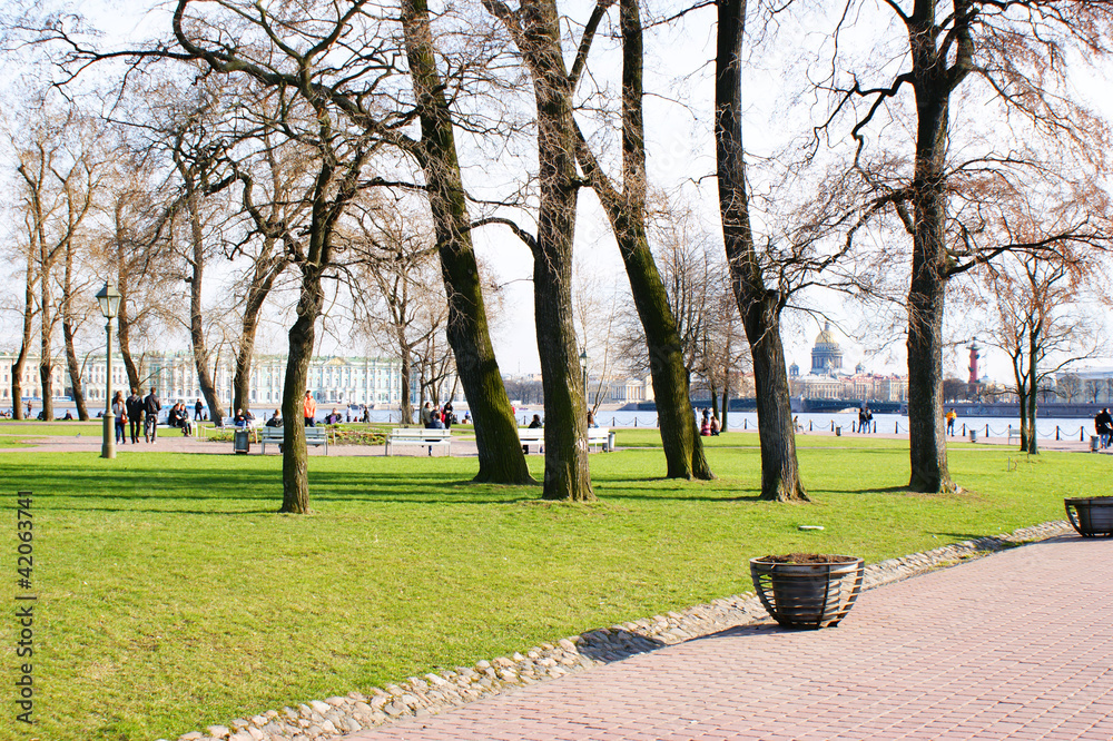 Obraz premium парк