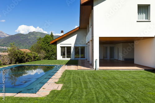 beautiful country house with swimming pool, outdoor