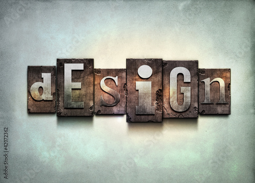 Design letterpress.
