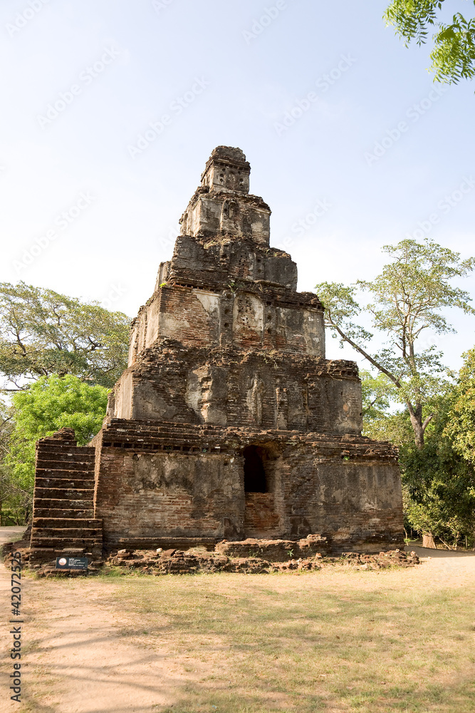 ancient temple in Polonnaruwa- medieval capital of Ceylon ancient temple in Polonnaruwa- medieval capital of Ceylon