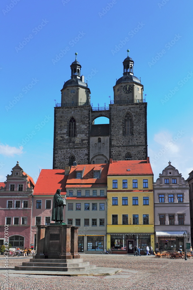 Obraz premium Wittenberg Marktplatz