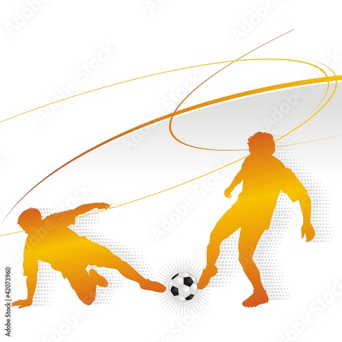 orange soccer scene
