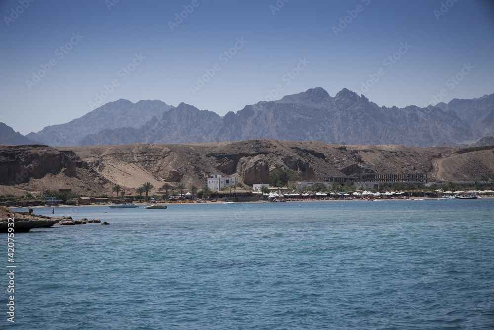Coastal View Of Egypt Just Outside Sharm