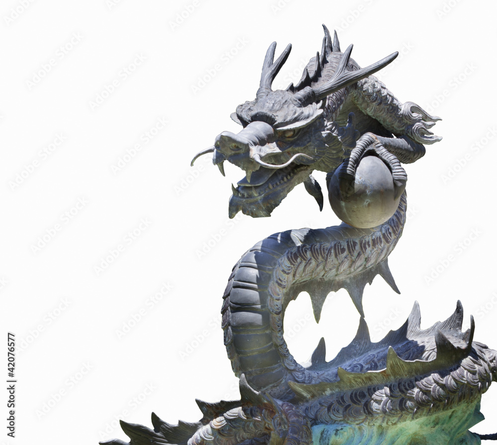 isolated dragon isolated dragon
