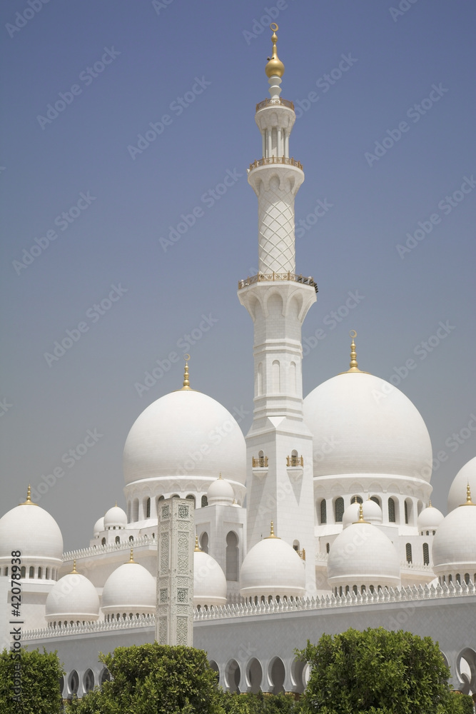 Abu-Dhabi symbol, grand moss, beautiful building