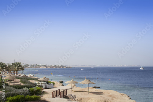 Coastal View Of Egypt Just Outside Sharm