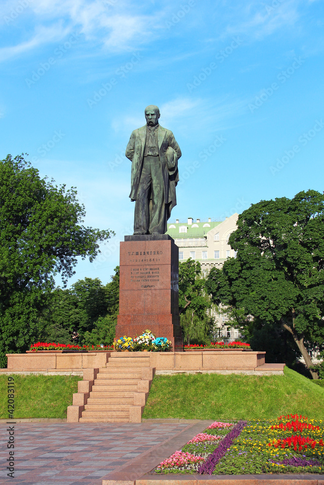 Taras Shevchenko monument, Kyiv, Ukraine