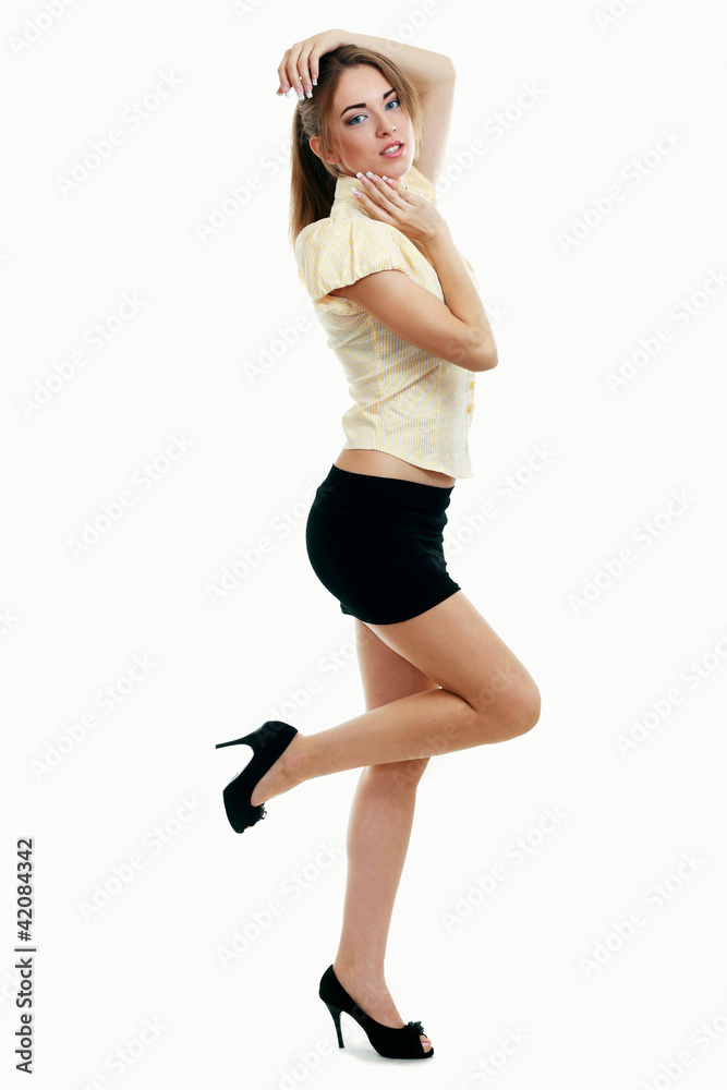 beautiful lady in black skirt beautiful lady in black skirt