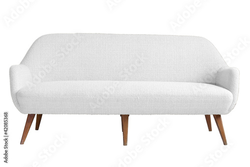 Modern armchair with isolated white color backgraound and cut ou
