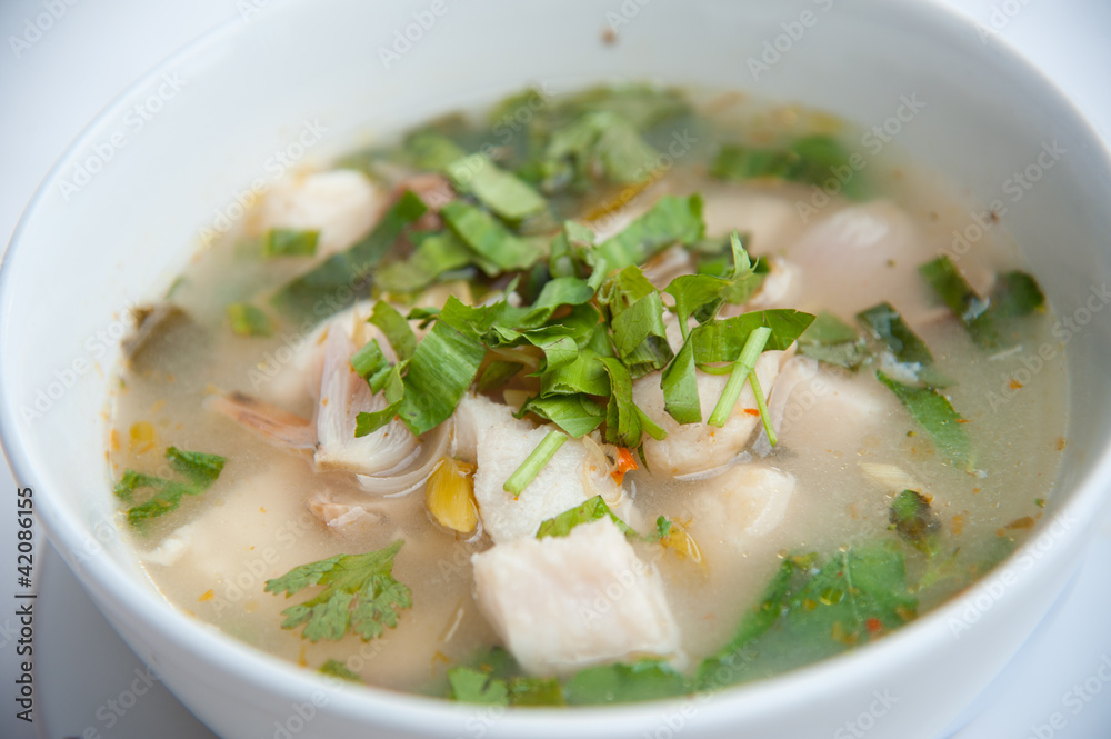 Seafood Tom yum : Famous traditional spicy Thailand food Seafood Tom yum : Famous traditional spicy Thailand food