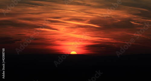 red sunset © Nneirda