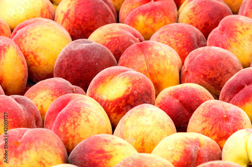 Juicy peaches