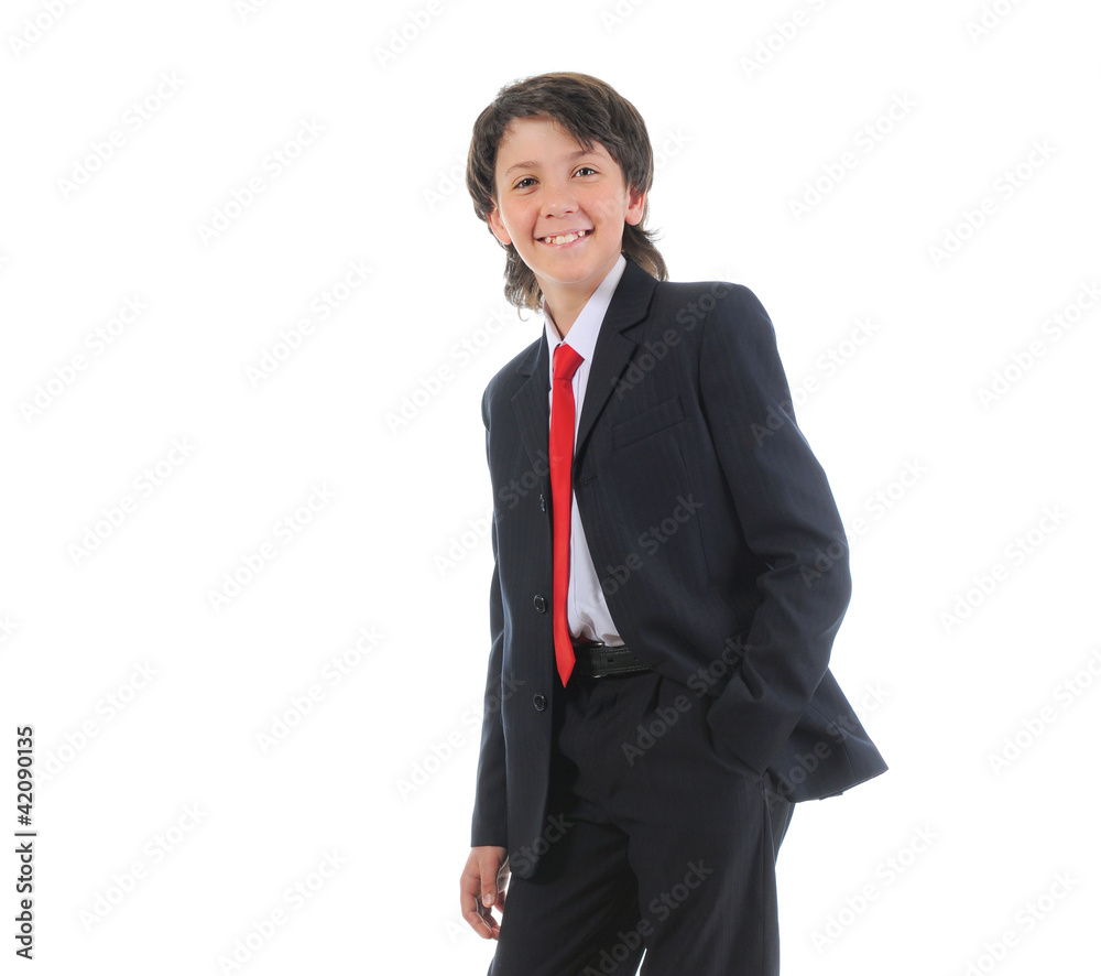 portrait of a boy businessman in a business suit portrait of a boy businessman in a business suit