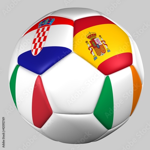 bal  n banderas grupo C euro copa 2012