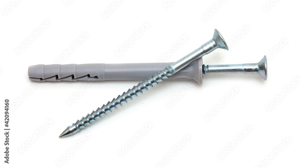 screws with plastic dowels screws with plastic dowels