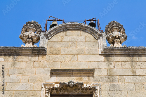 Church of St. Antonio. Calimera. Puglia. Italy. photo