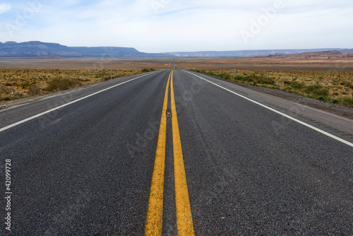 Straight Desert Road