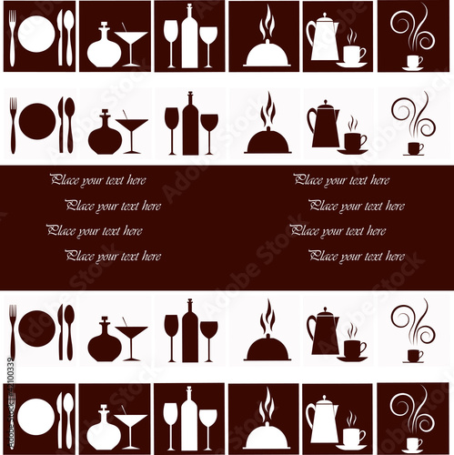 The menu restaurant