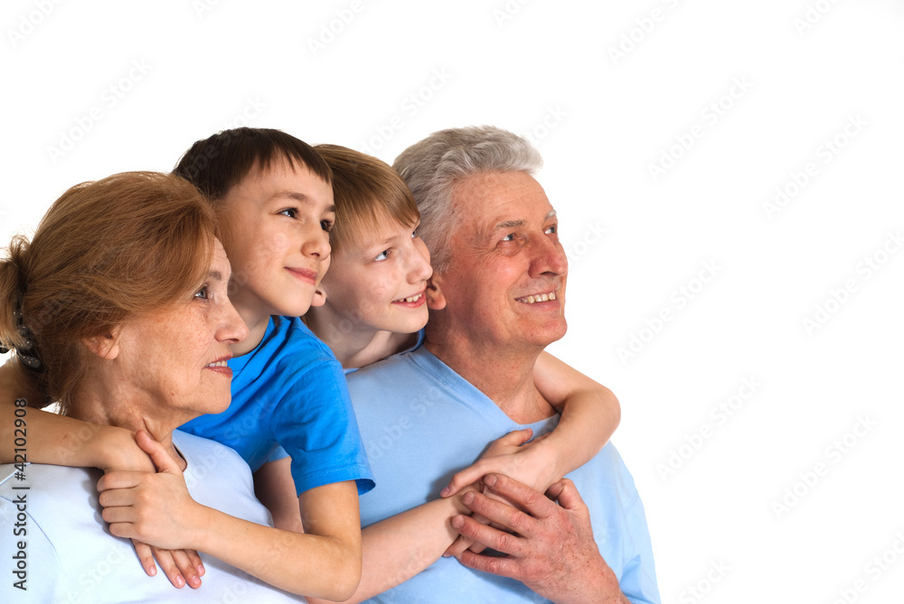 Bliss Caucasian grandparents with grandchildren fooled Bliss Caucasian grandparents with grandchildren fooled