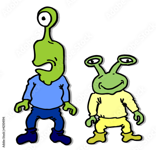 Funny aliens