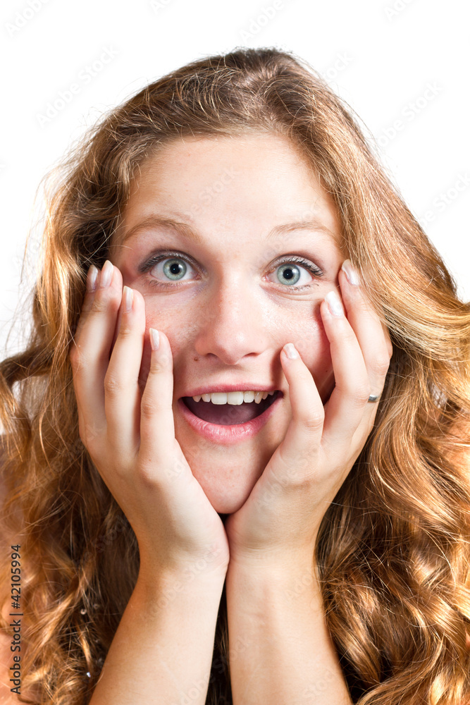 ragazza sorpresa