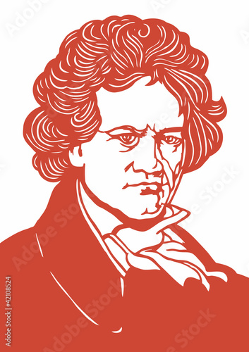 Obraz na płótnie Beethoven