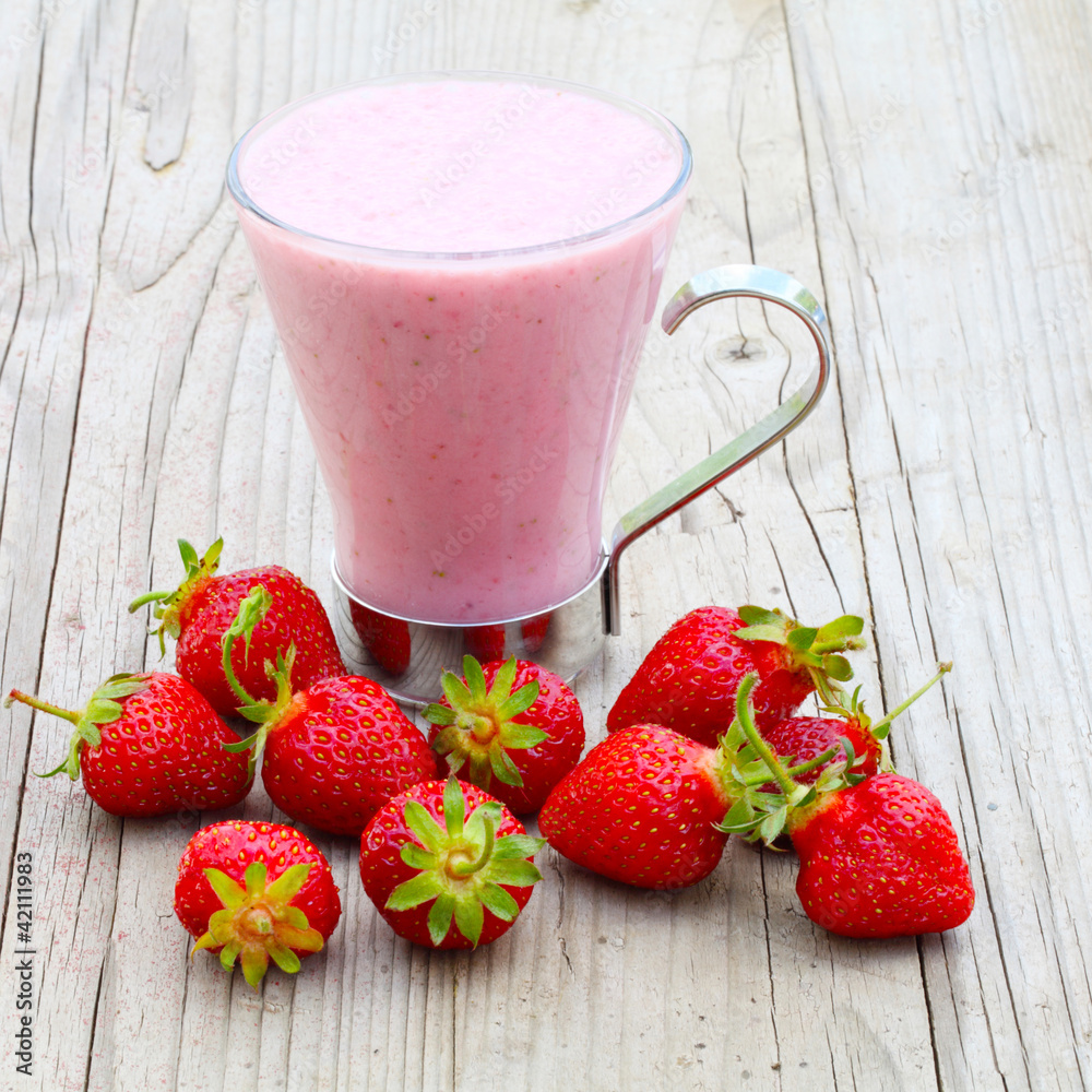 Lecker Erdbeermilch Lecker Erdbeermilch