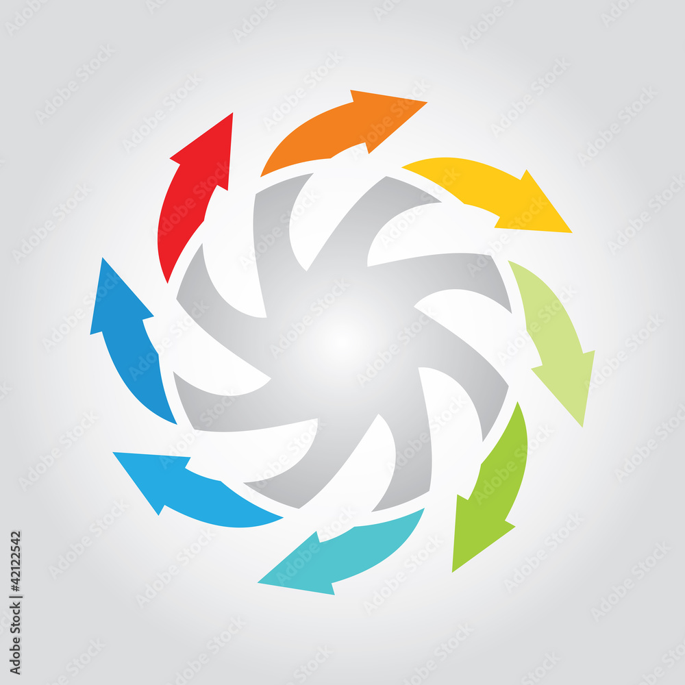 Fototapeta premium Arrows template