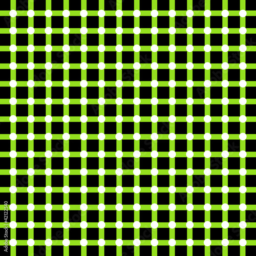 gittermuster mit entstehenden punkten - illusion