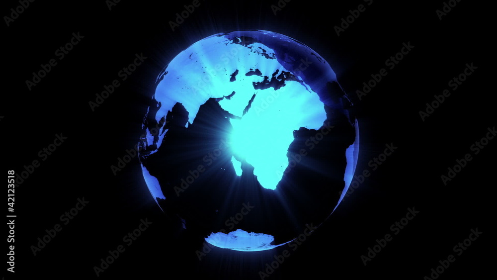 Earth turn around 06