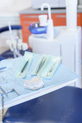 Fototapeta Naklejka Na Ścianę i Meble -  Dental tool close up