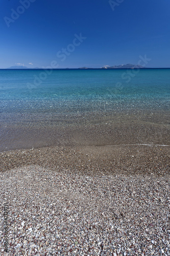 isola di Kos, Grecia, spiaggia a Kamari