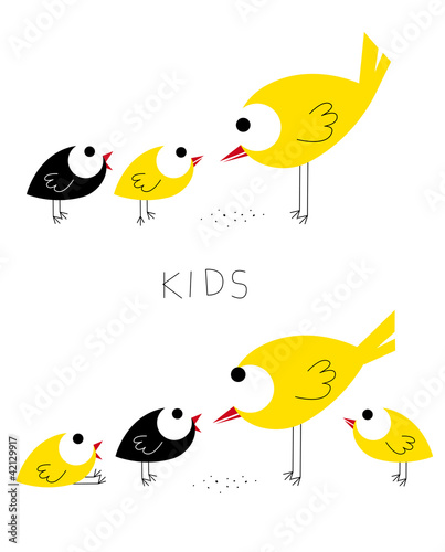 birds-kids