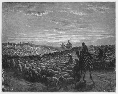 Abraham Journeying into the Land of Canaan