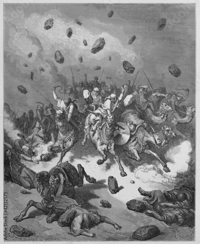 Fotografia The army of the Amorites Is destroyed