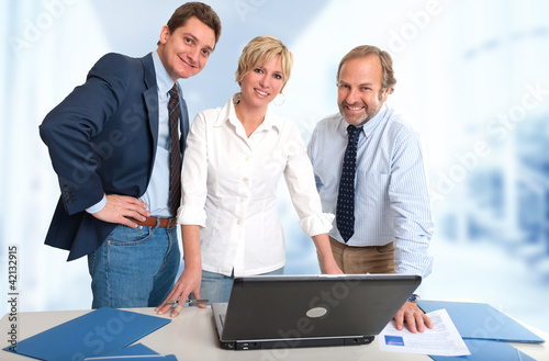 Happy group work