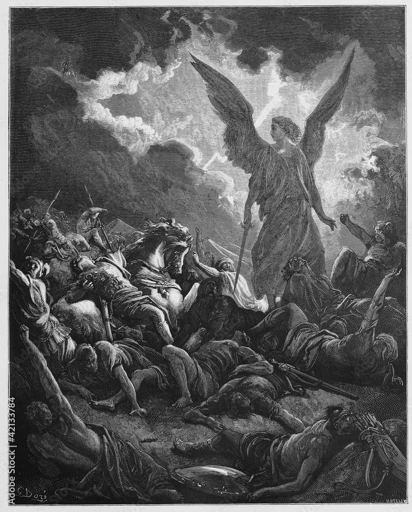 Fototapeta premium Sennacherib army is destroyed