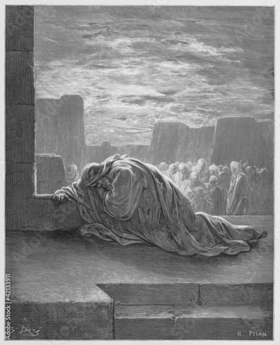 Fotografía Ezra kneels in Prayer