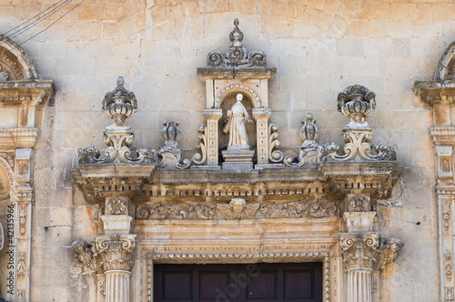 Mother Church. Cavallino. Puglia. Italy. photo