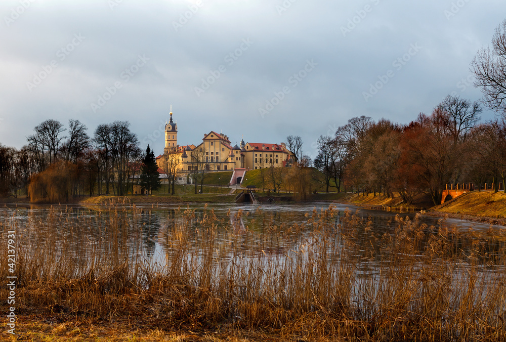 Fototapeta premium Nesvizh Castle. Belarus